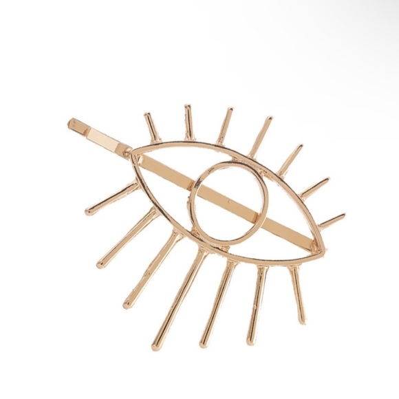 Gold Eye Hair Pin - Picture 2 of 4